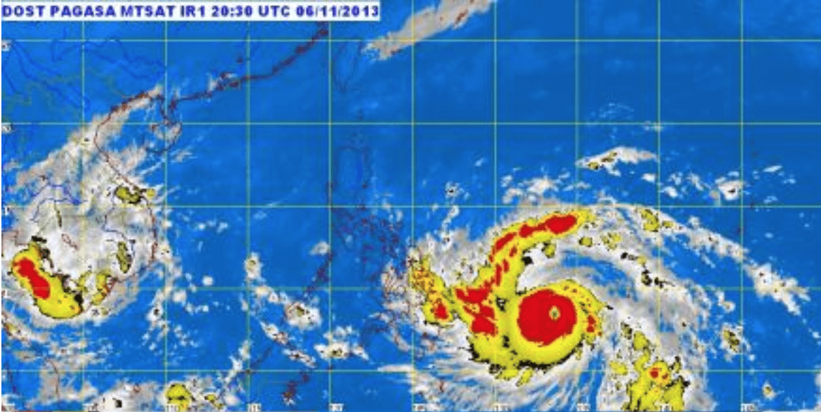 haiyan yolanda typhoon hurricane PAGASA Philippines