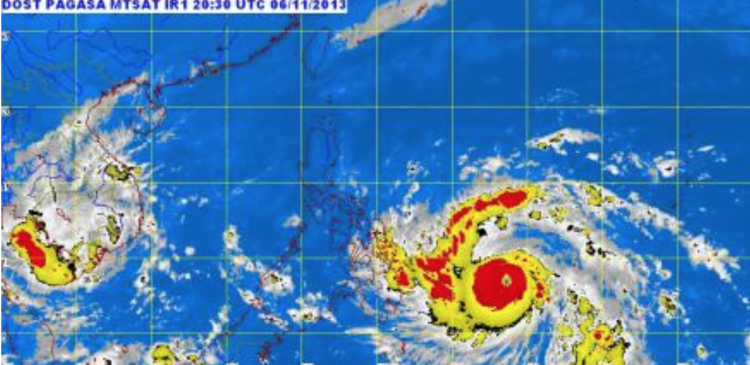 haiyan yolanda typhoon hurricane PAGASA Philippines