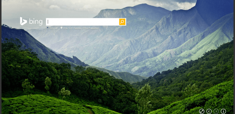 Bing Homepage