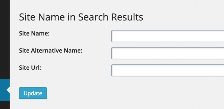 SiteName Schema Plugin